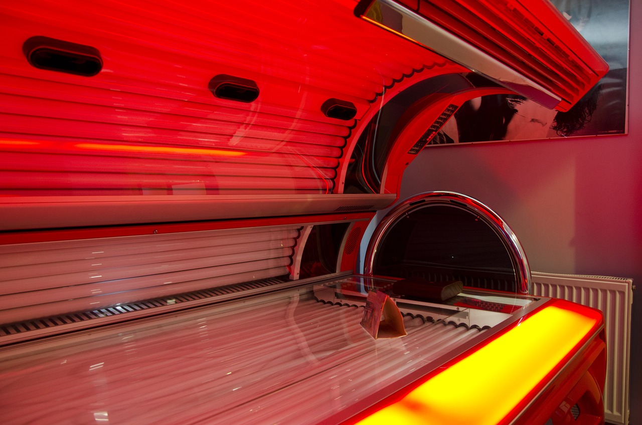 solarium, beauty salon, sunbathing